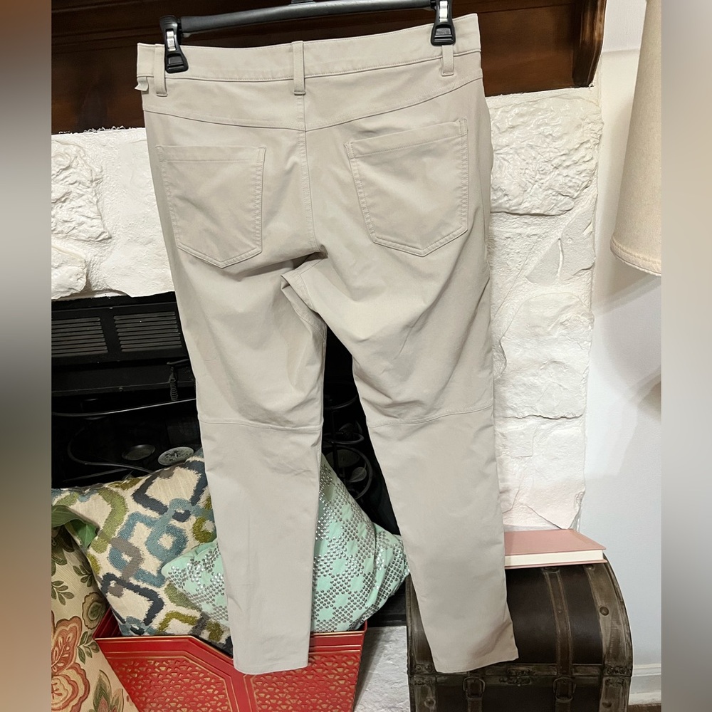 Lululemon Mens Size 31 ABC Classic Fit 5 Pocket Casual Pants Trousers 31 X 30 - Picture 2 of 12